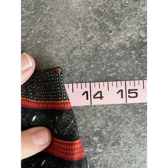 Aravay Boho Wide Leg Pants Size Medium Celestial Hippie Festival Flare Peasant - Picture 6 of 9